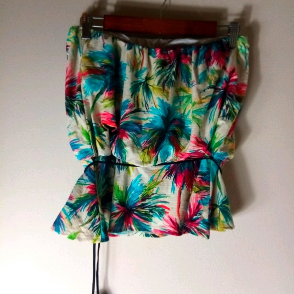 Ecoswim S Strapless Aloha Swim Top